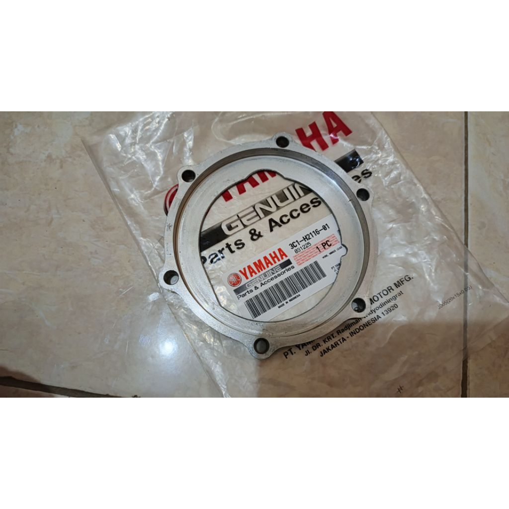 Bracket dudukan Fuel Pump Vixion Old Original Copotan + Seal dan Baut Original