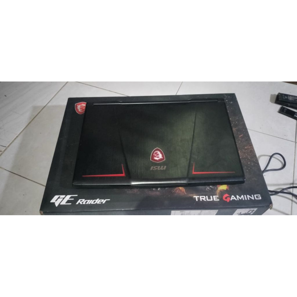 laptop MSI GE63 core i7 7700hq matot