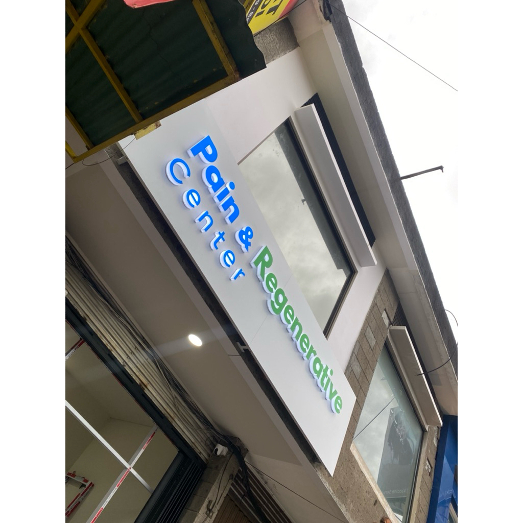 letter sign acrylic LED