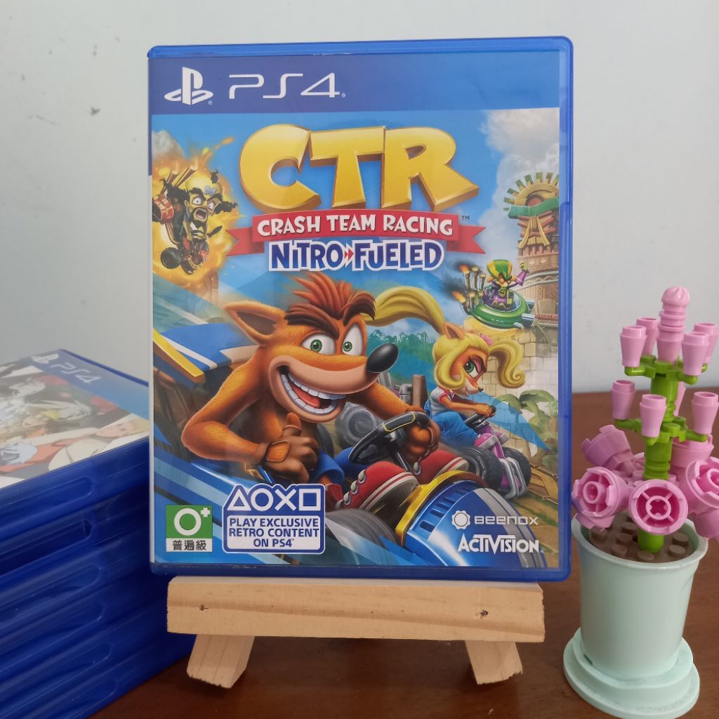 BD Kaset PS4 CTR Crash Team Racing - Second/Bekas