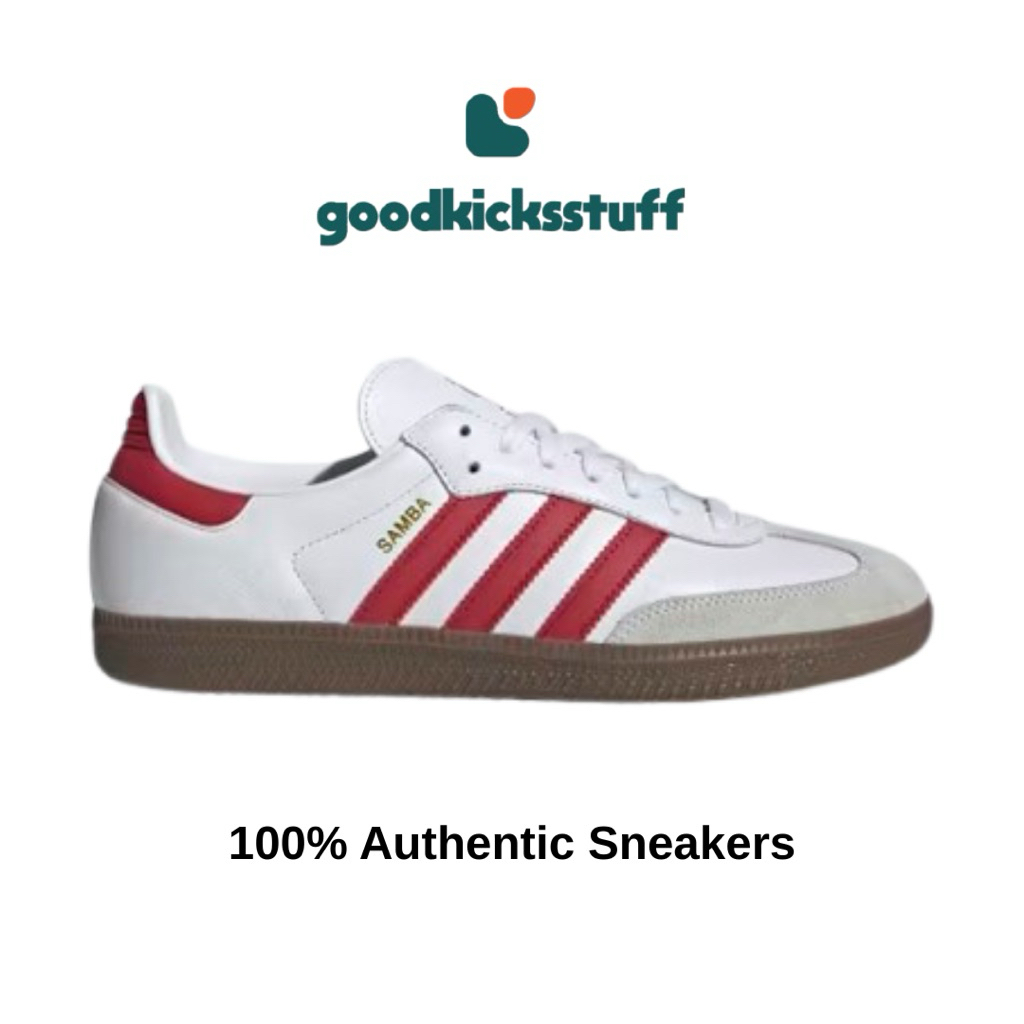 Sepatu Casual Adidas Samba Liverpool FC 100% Originals