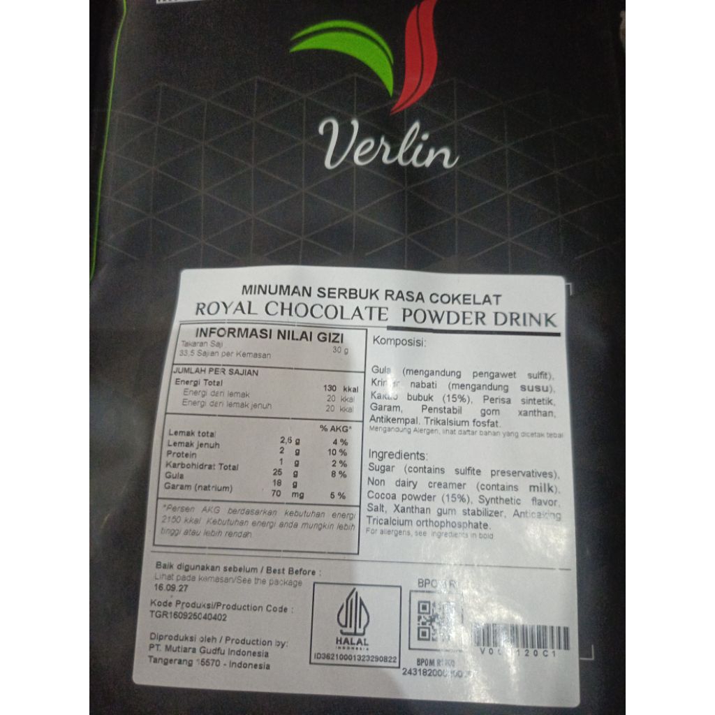 bubuk minuman verlin