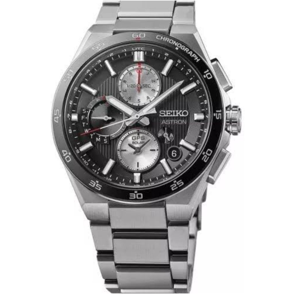 GROSIR TERMURAH....Jam Tangan Pria Sultan Keren New SEIKO ASTRON Chronograph & Tgl Aktif Quality Sup