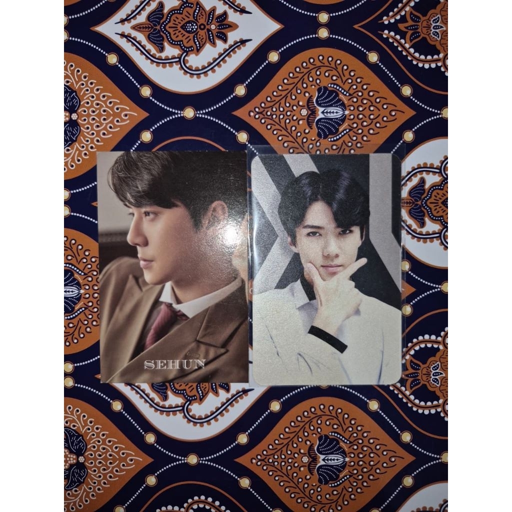 PHOTOCARD OFFICIAL EXO SEHUN SPEAKER SEASON GREETING 2020