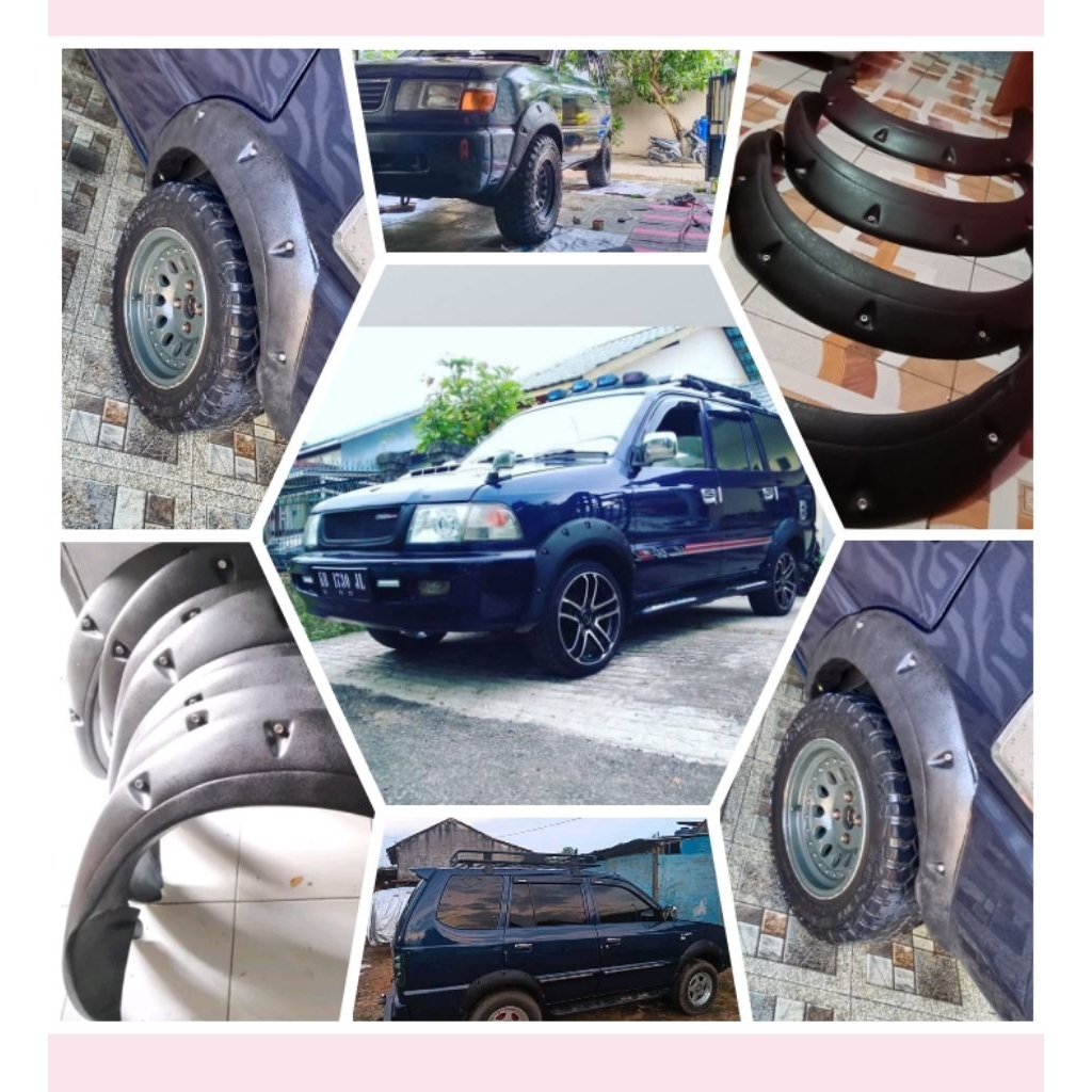OverFender variasi baut KIJANG kapsul lgx lsx sgx