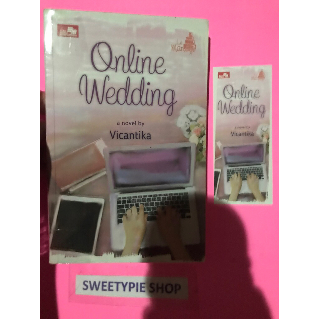[Original] Novel Wattpad : Online Wedding - Vicantika (Preloved/Bekas)