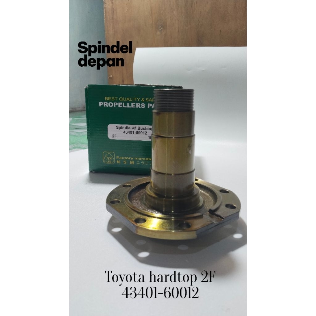 Front Knuckle Spindle (Pucuk Rebung) Toyota Hardtop 2F  43401-60012