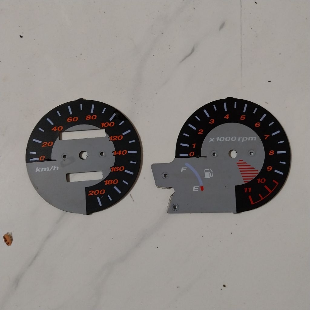 layar dispaly km rpm ampere bensin Original Yamha Scorpio tangki kotak steko pnp Rx King new