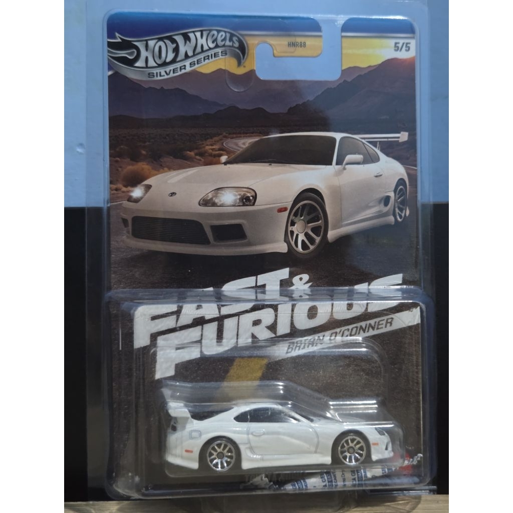 HOT WHEELS TOYOTA SUPRA BRIAN SERIES LANGKA LIMITED SUPRA MK5 WHITE WARNA FAVORIT