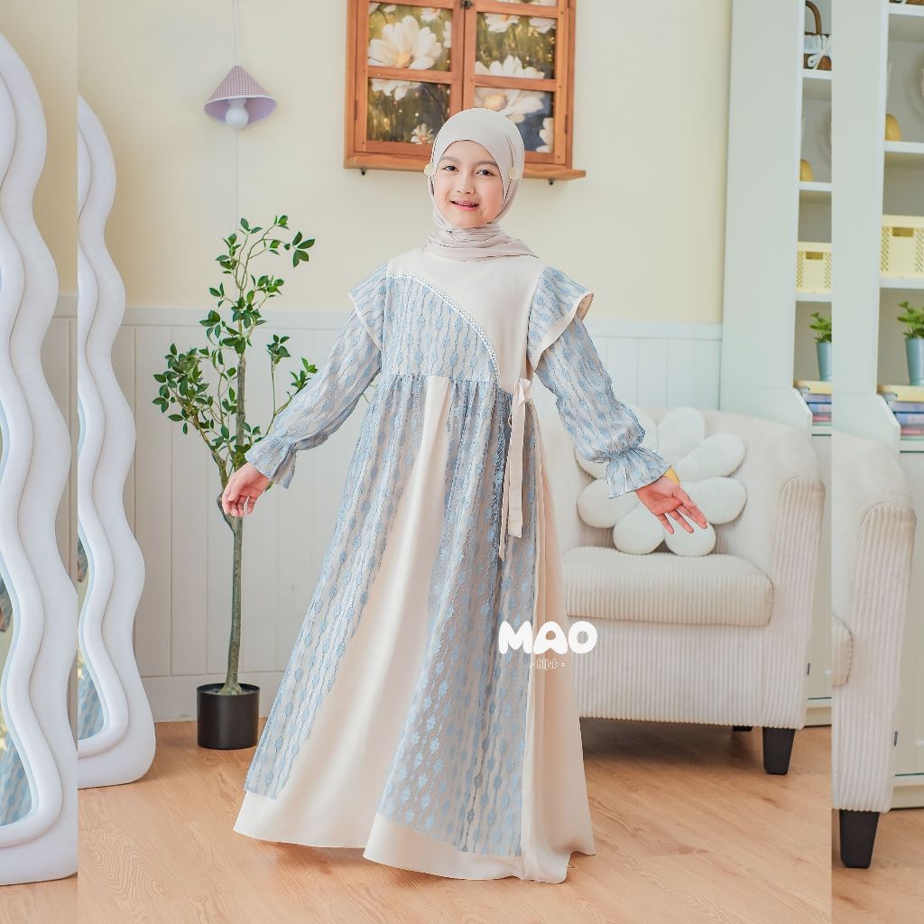 MAO HIJAB - Kalila Dress Gamis Anak Perempuan