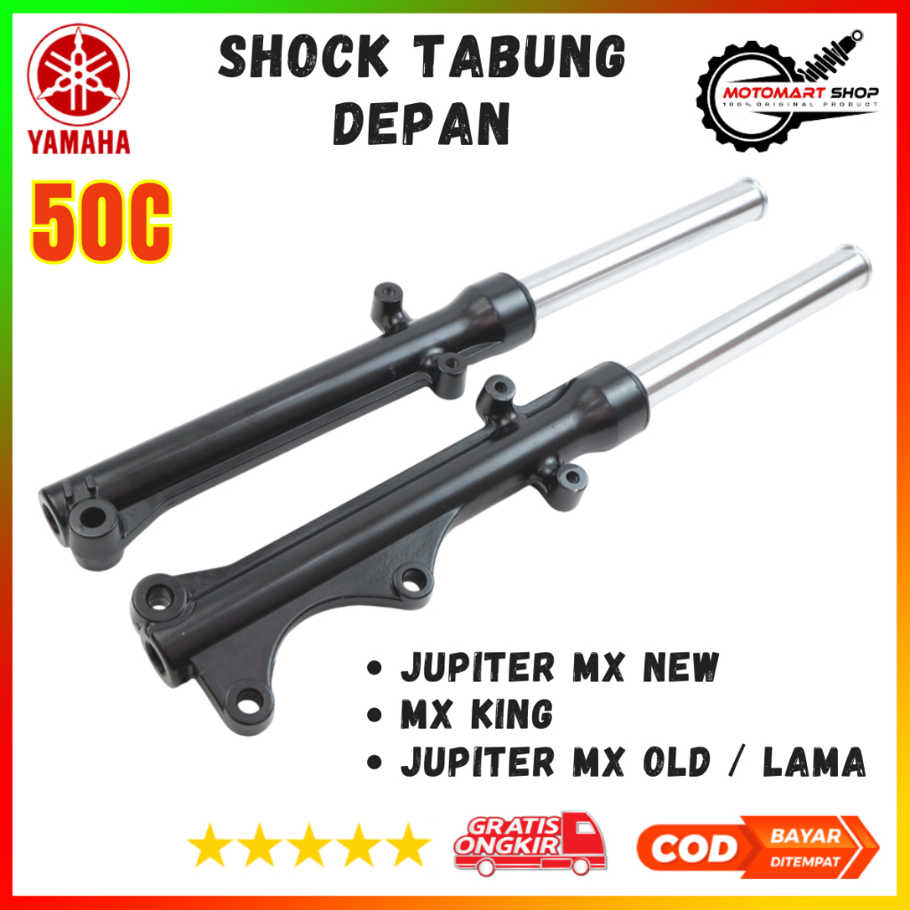 Shock Tabung Depan Jupiter MX Ori / Sok Depan MX Old - MX KING - 50C