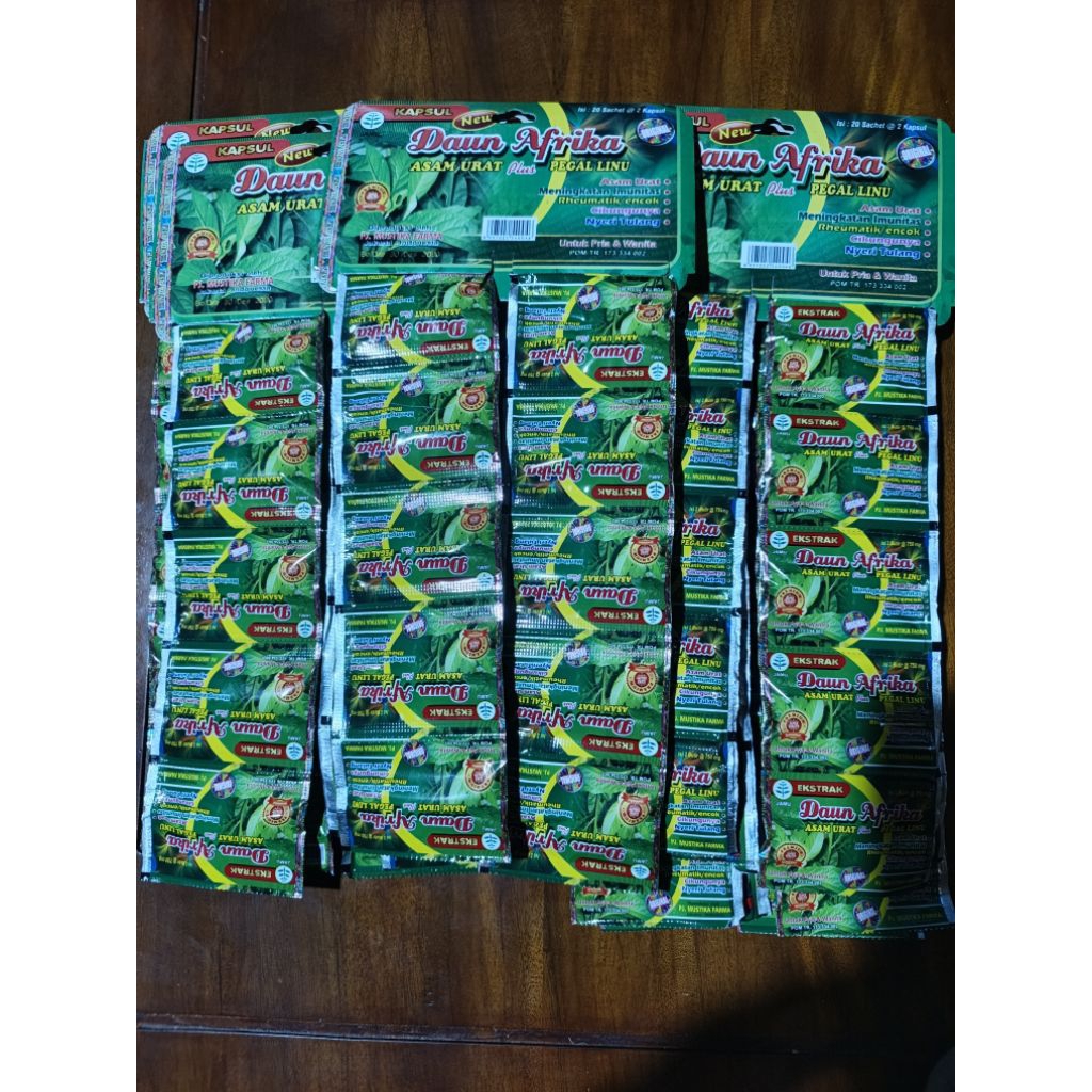 daun afrika kapsul