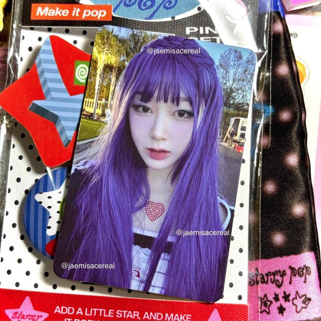 PHOTOCARD GISELLE AESPA SPICY ZINE