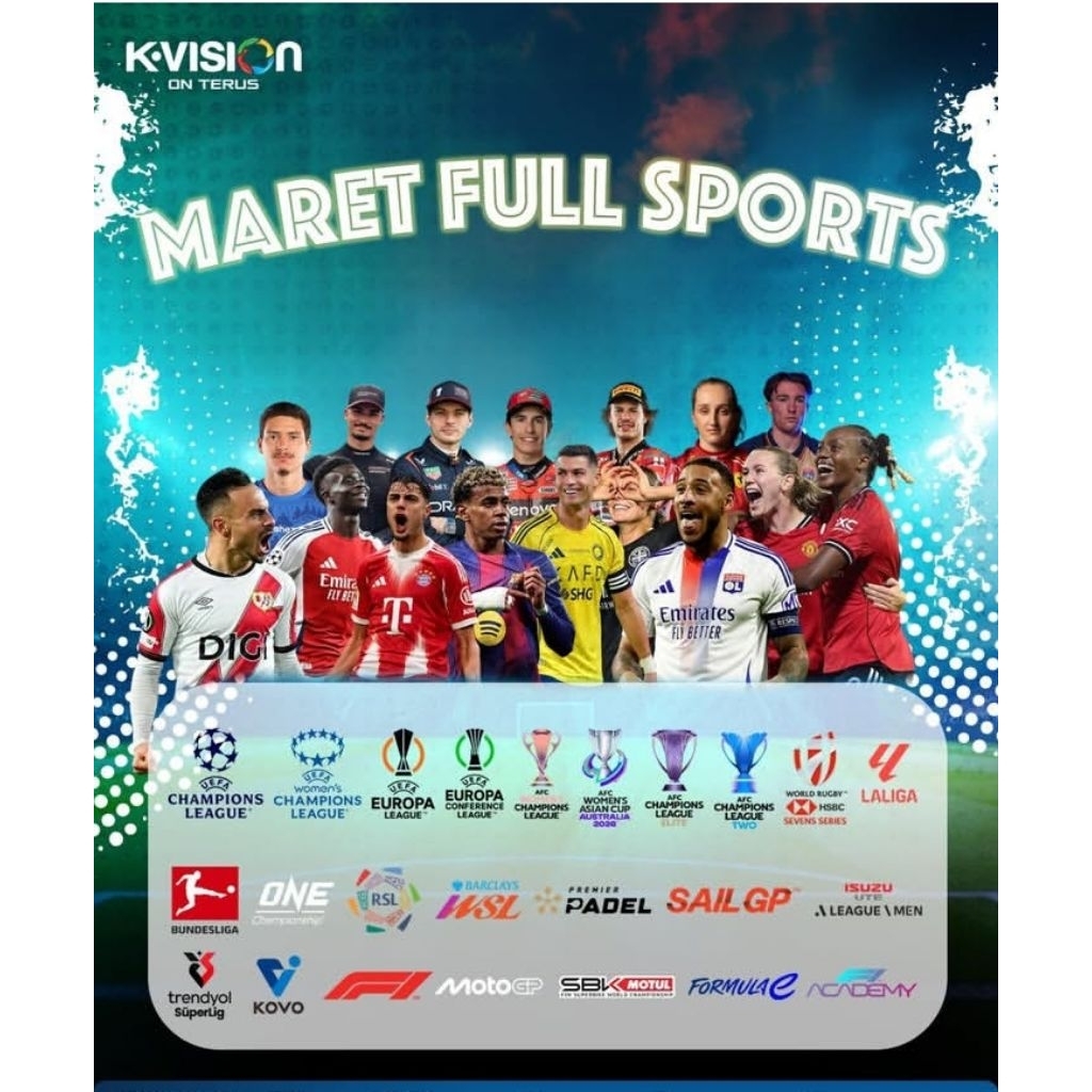 Paket Lengkap K Vision Indovision