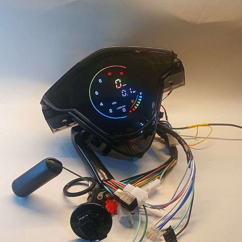 Speedometer Digital Beat karbu Kilometer Beat karbu Digital