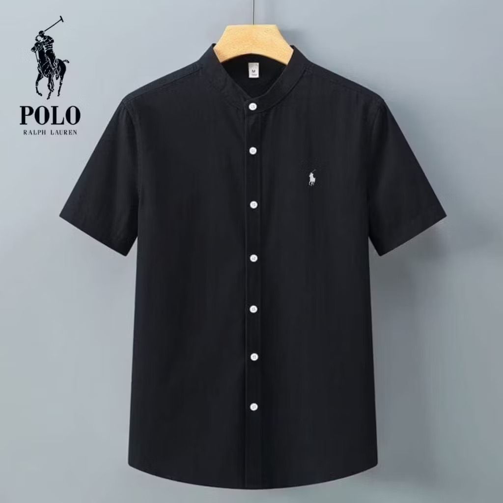 Kemeja Shanghai Polo Ralph Lauren Lengan Pendek Slimfit Premium - Kemeja Pria Polo Ralph Lauren Kant