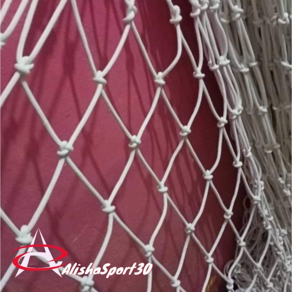 jaring 4mm tali poy, kur, Polyester | pengaman safety | jaring tempat rekreasi | mandi bola