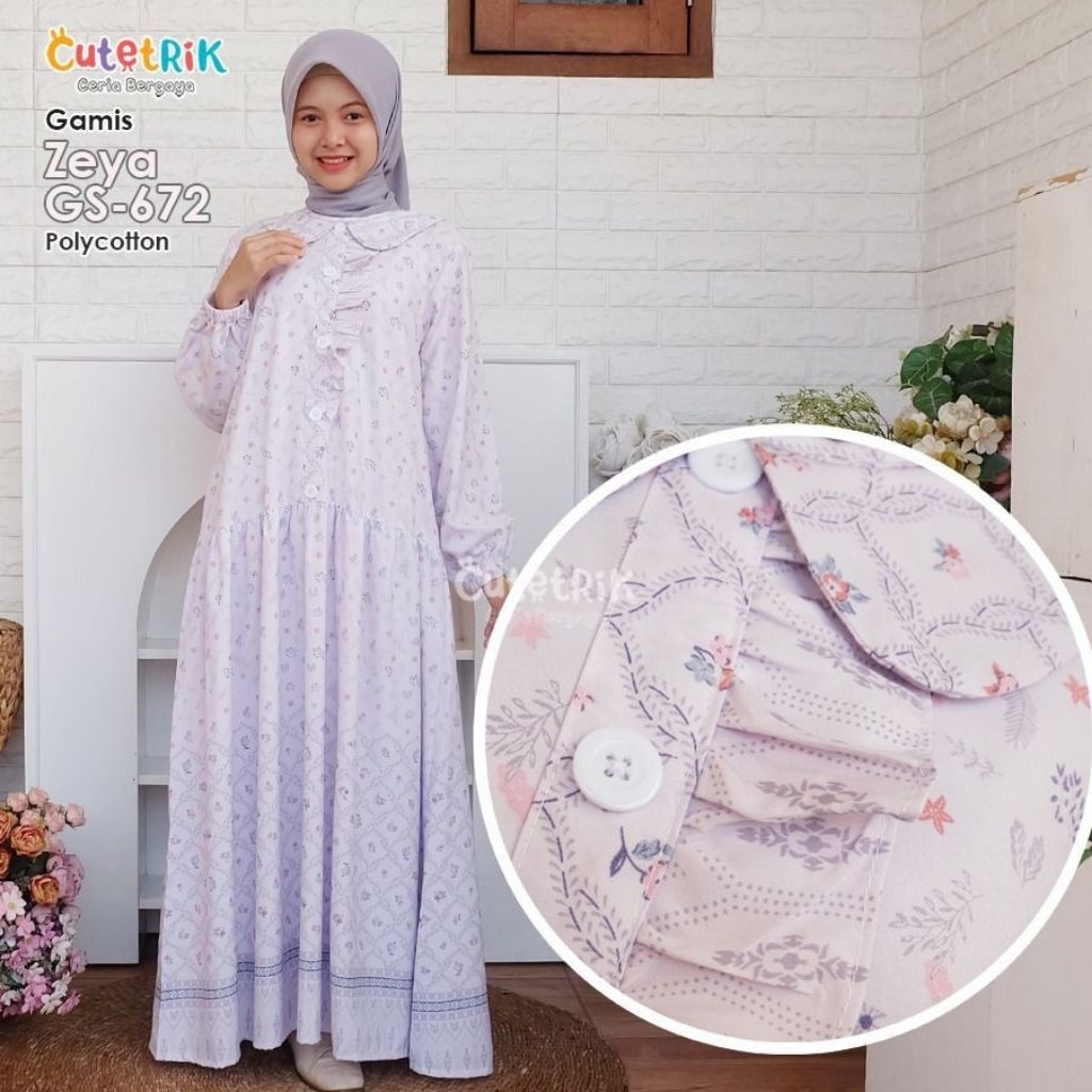 GAMIS INKA RUFFLE / INKA RUFFLE ANAK TANGGUNG