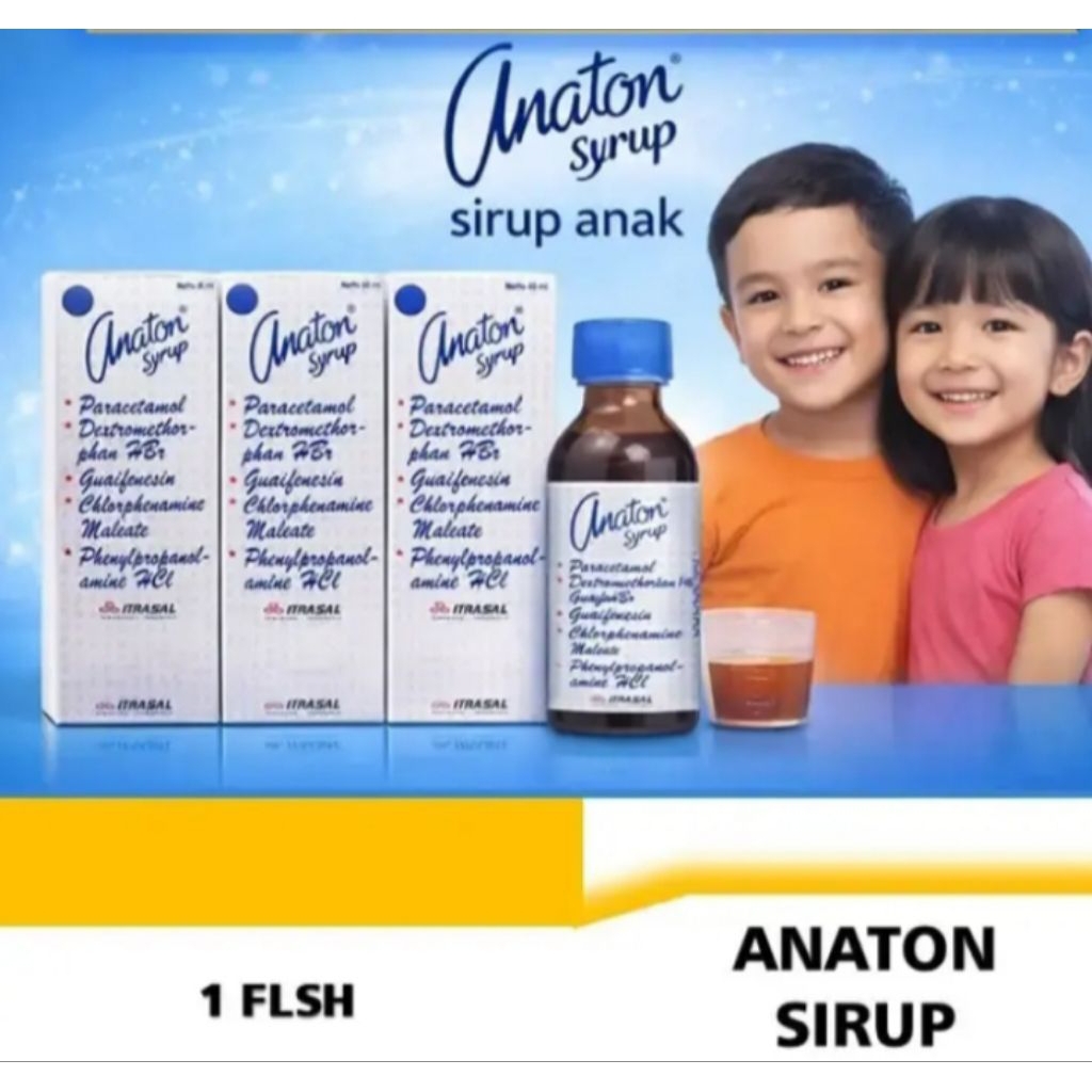 Anaton Tablet & Sirup 60Ml