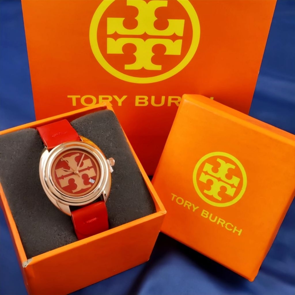 Jam Tangan Wanita Tory Burch Dengan Tanggal Yg Aktif
