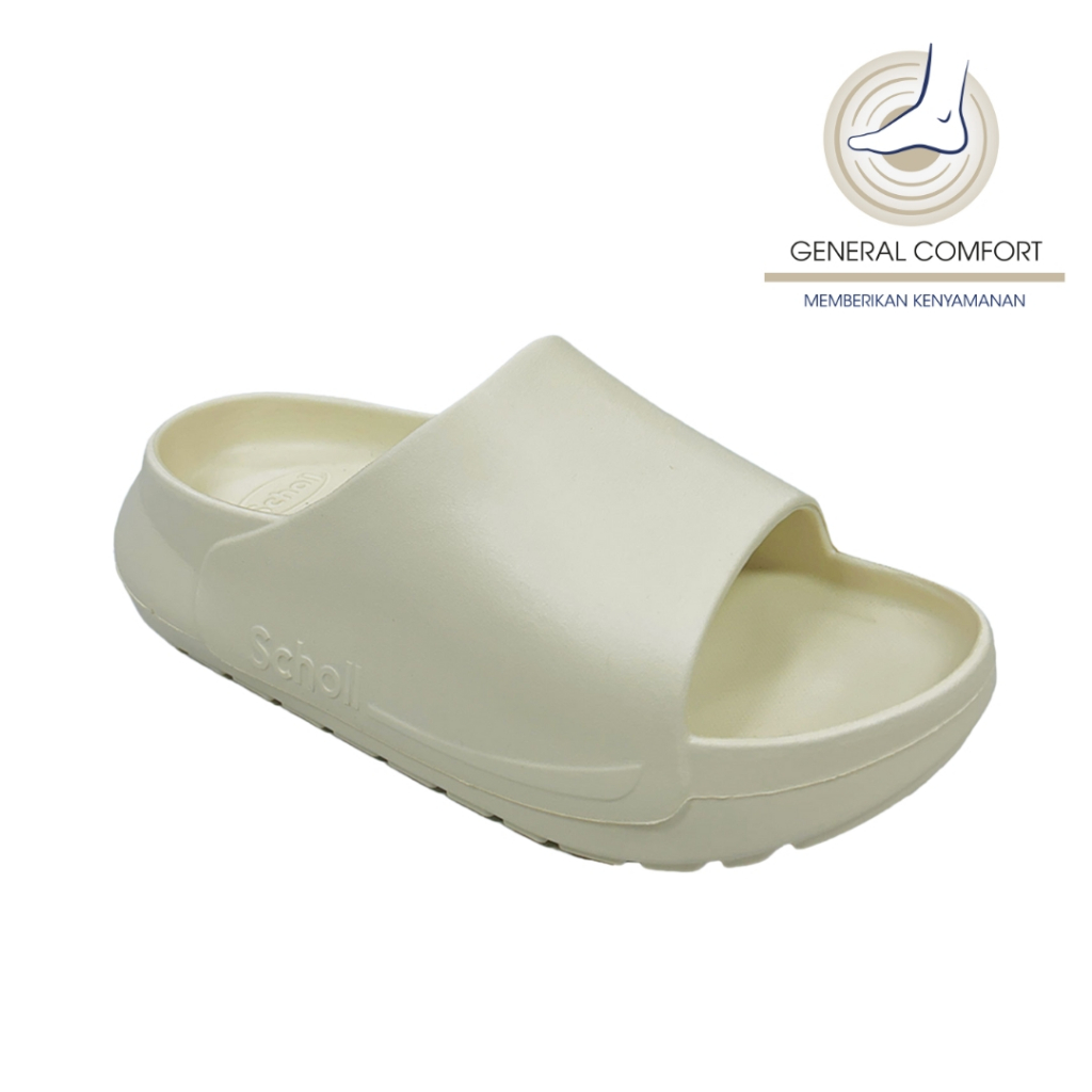 Scholl Solar Off White Sandal Pria