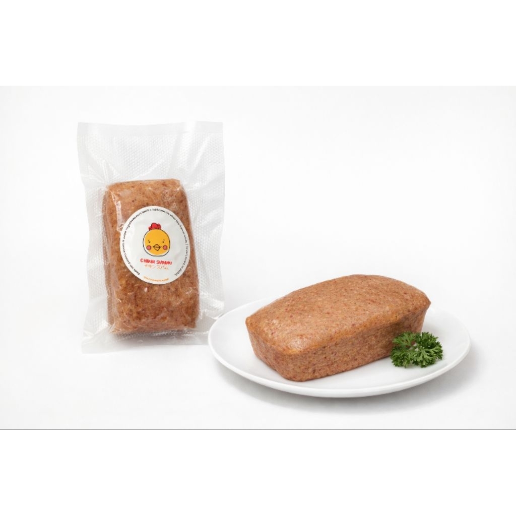 [NO PORK NO LARD] Chikin Spam 250gr | Chicken Luncheon Meat Premium NO MSG, NO PENGAWET | Ayam Probi