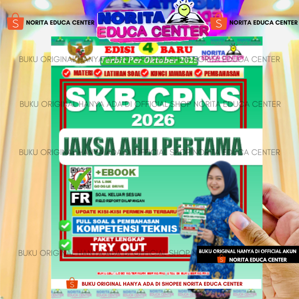 BUKU SKB CPNS JAKSA AHLI PERTAMA NORITA EDUCA CENTER