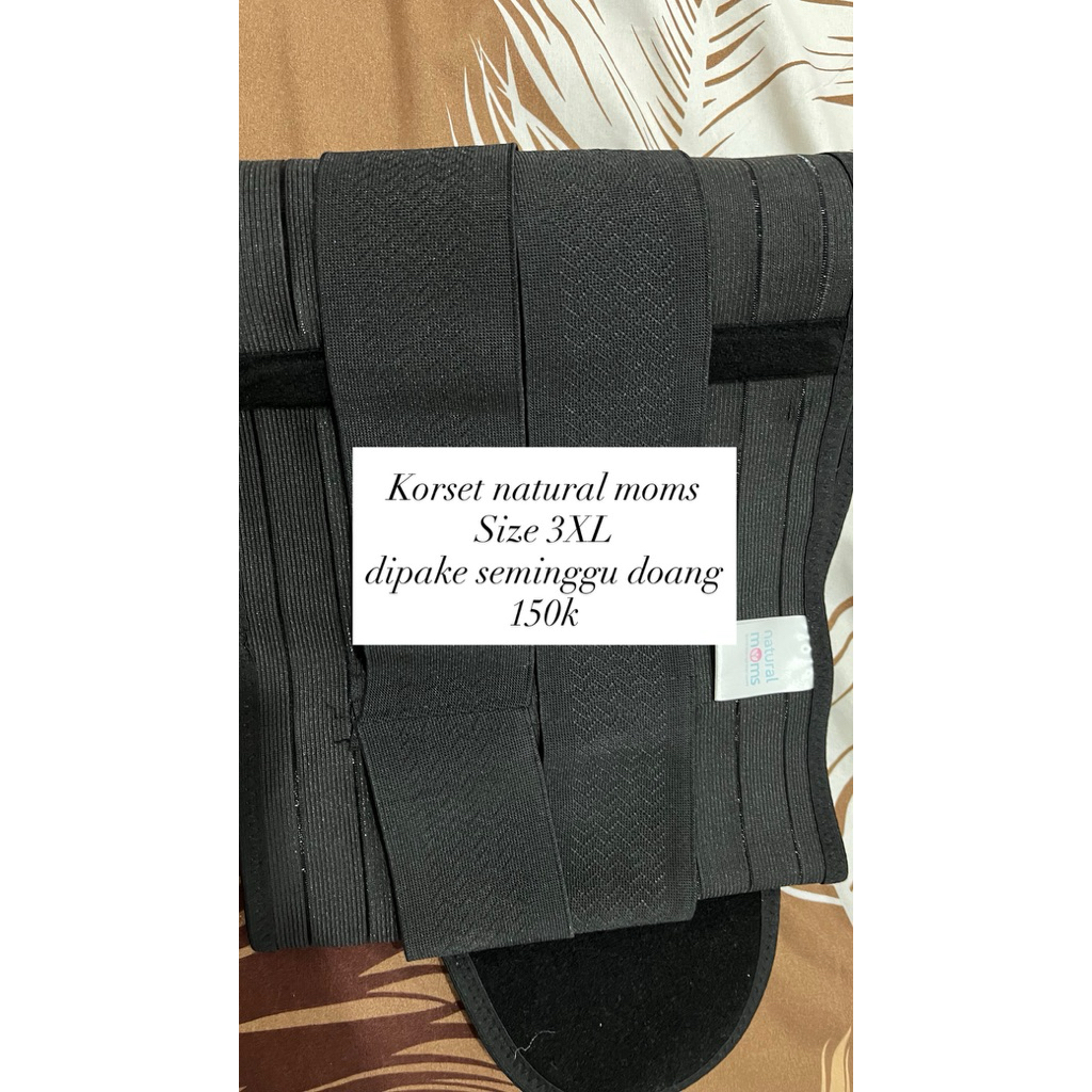 preloved korset natural moms