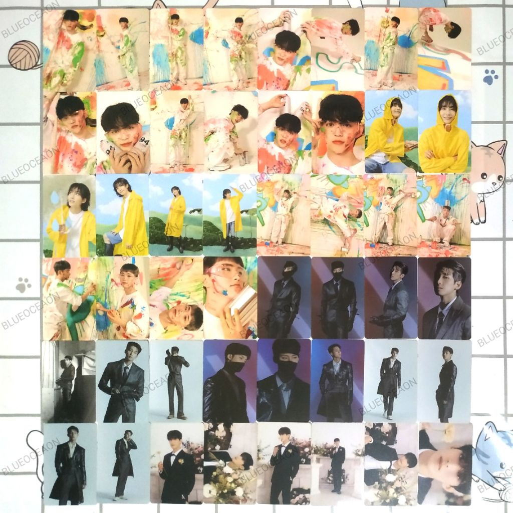 [READY] Seventeen Photocard PC Scoups Jeonghan Hoshi Wonwoo Mingyu DK Booklet Face The Sun Attacca F