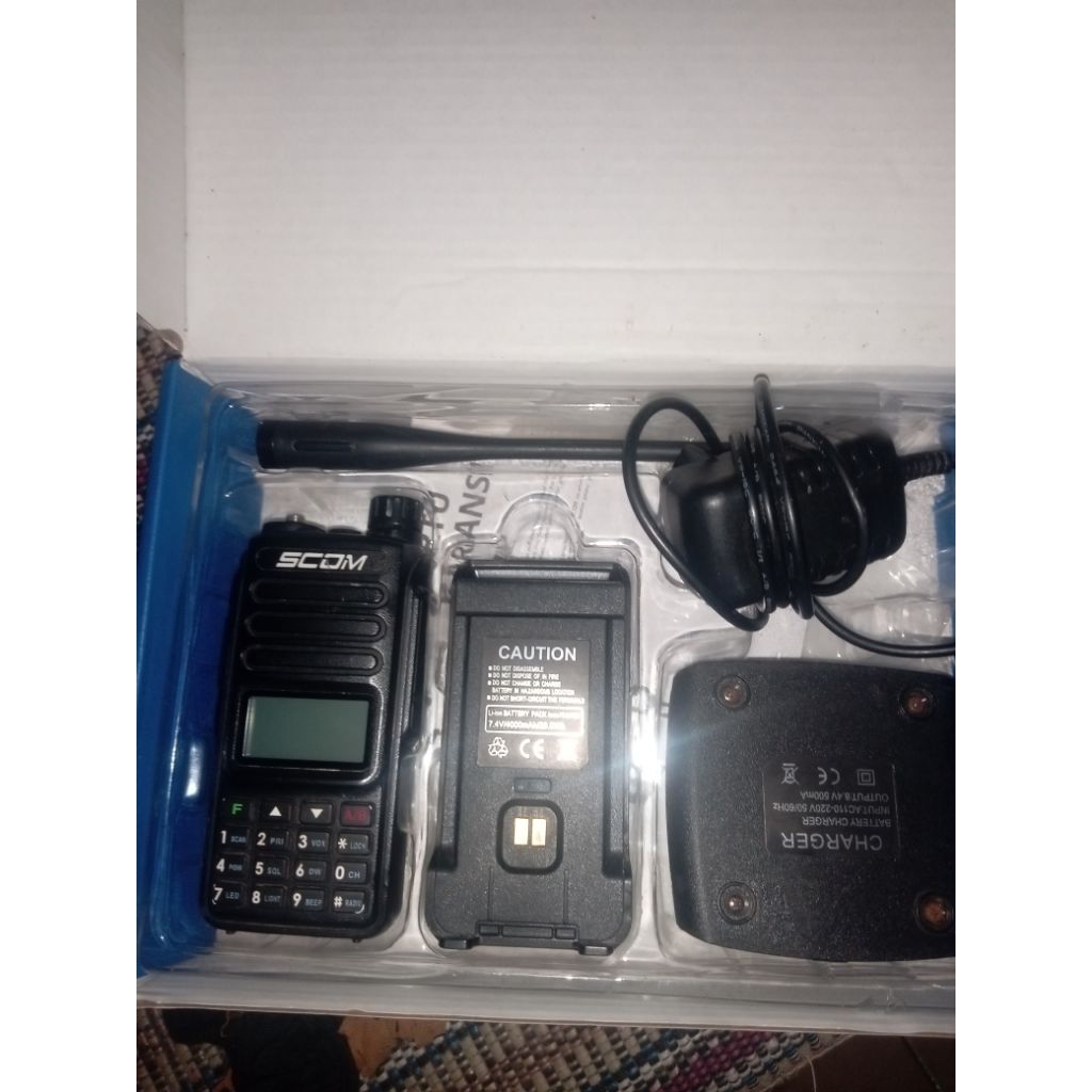 HT SCOM FC10 PRO, 10 WATT second berkualitas masih mulus kumplit