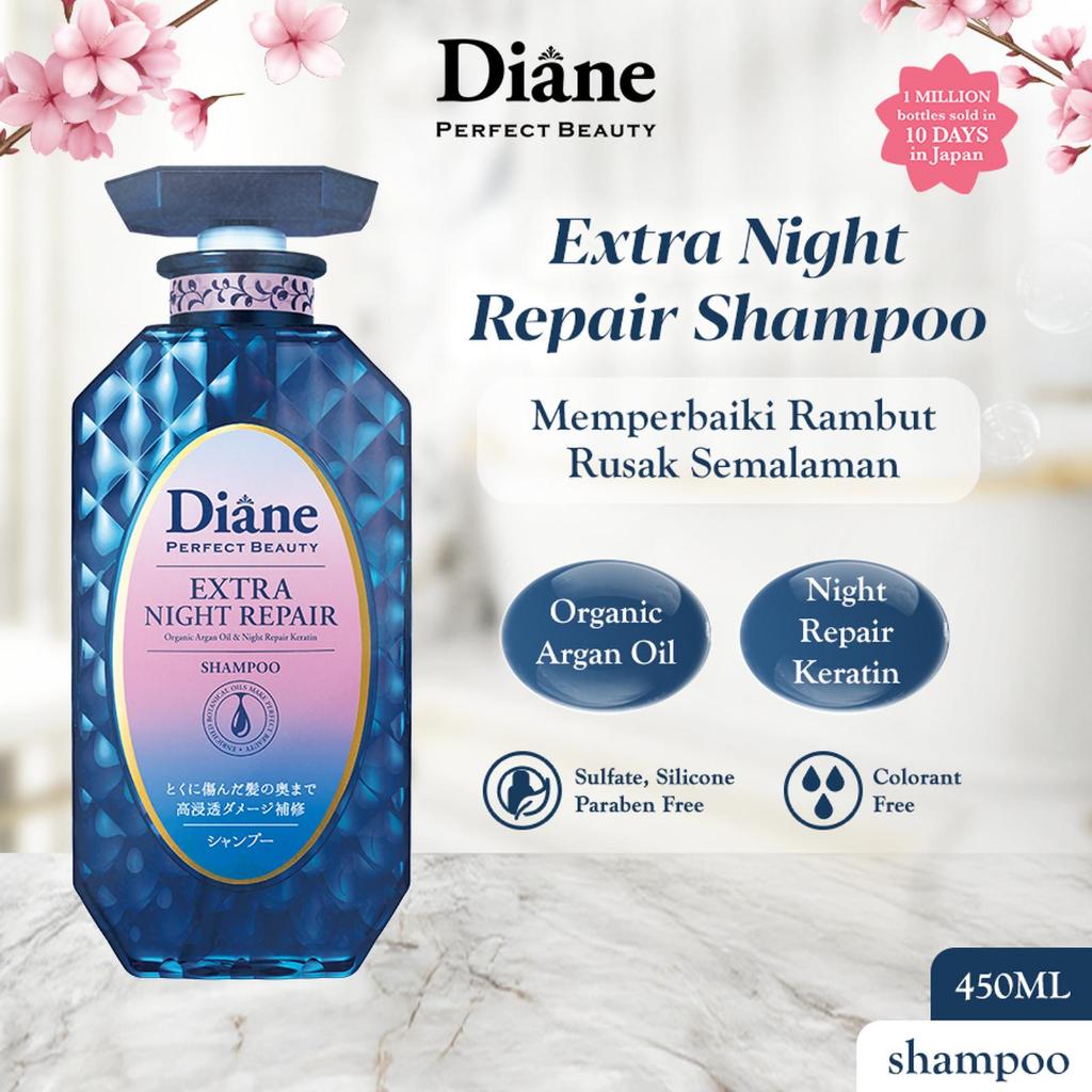 AIRENE21 - SHAMPOO DIANE MOIST DIANE Shampoo Extra Night Repair 450ml