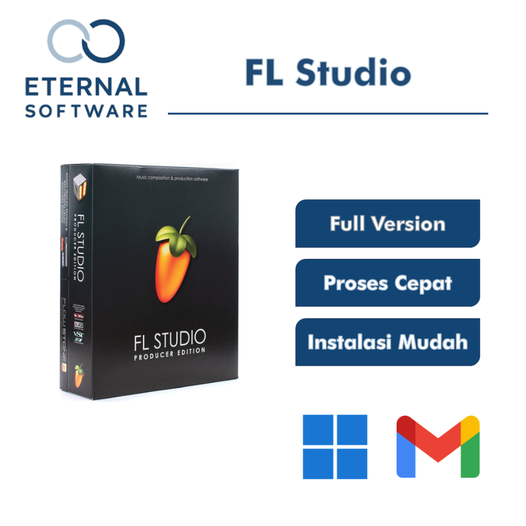FL Studio Full Version Software Audio Processing Full Lisensi Lifetime