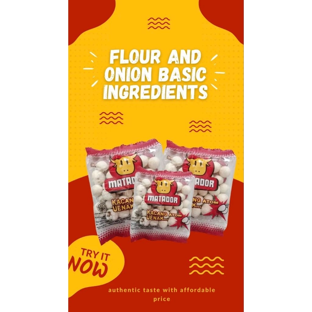 kacang atom tanjung matador