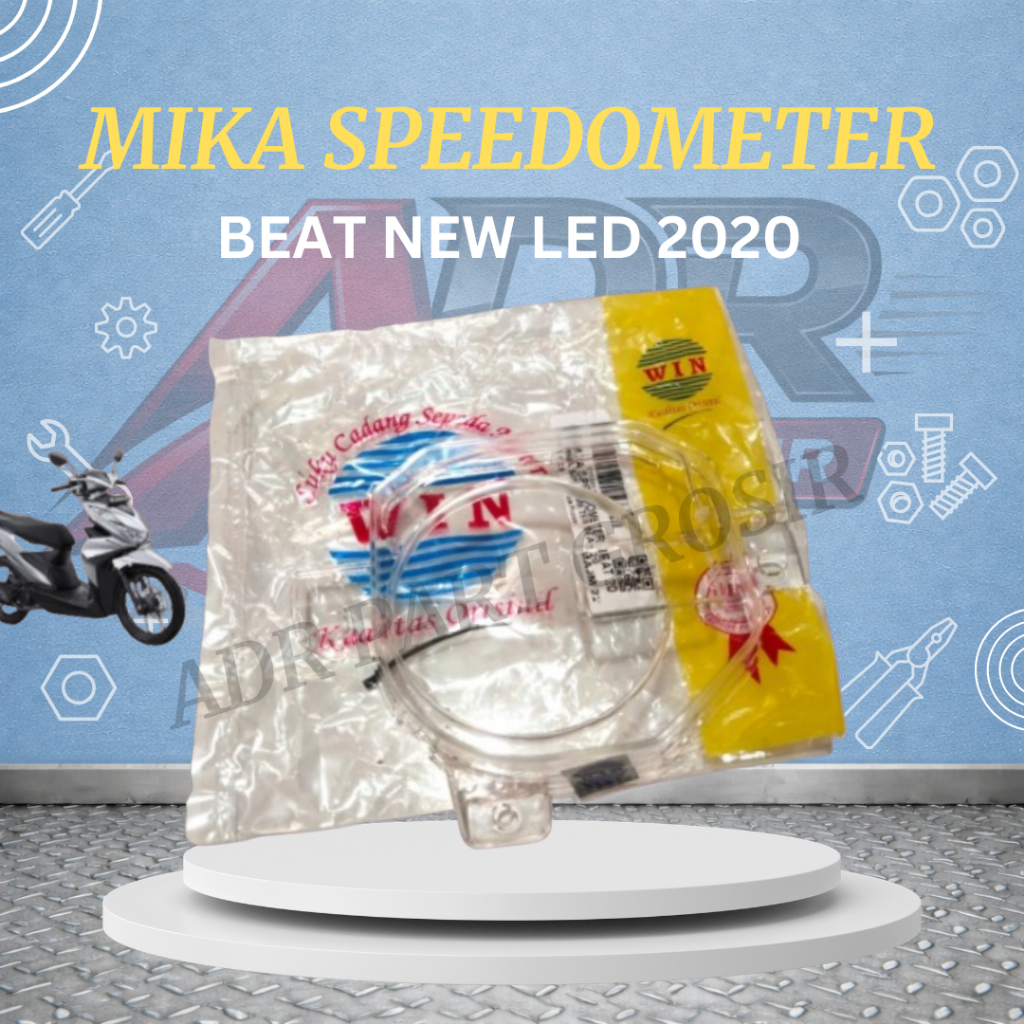 Mika Speedometer Beat Deluxe mika kaca spido beat deluxe led new 2020-2024 original win