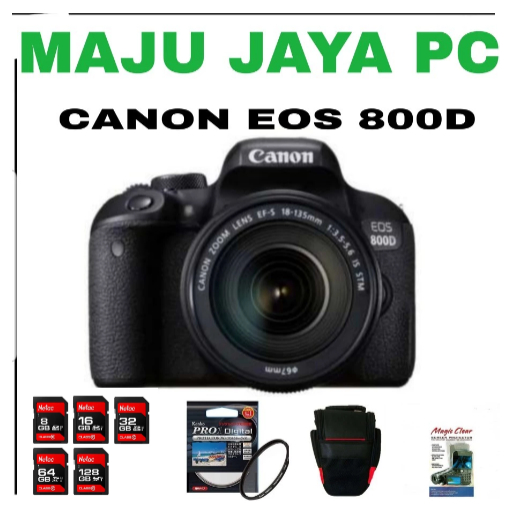 Canon eos 800D KIT 18-55 IS STM / KAMERA CANON EOS 800D BARU GARANSI DISTRIBUTOR