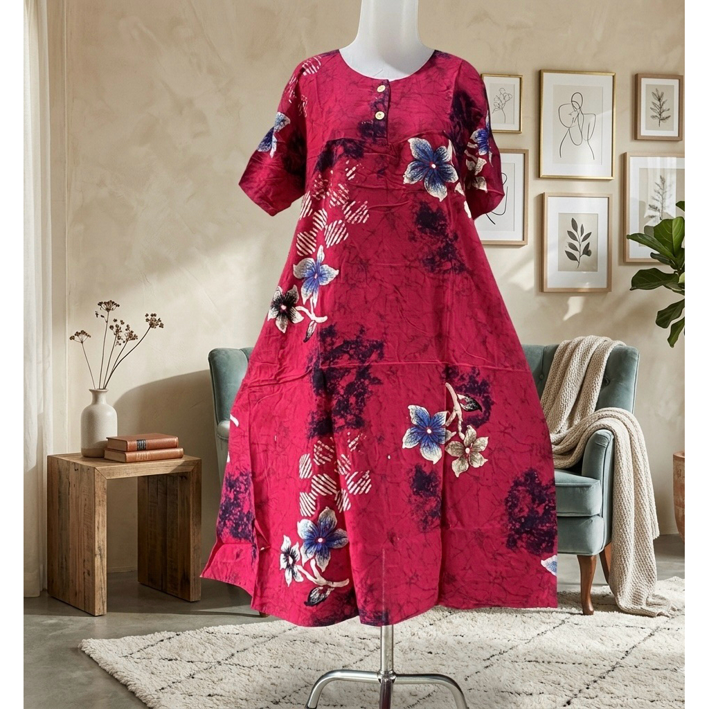 DASTER MARISA SMT PIAS KANCING (Kf 20) BUSUI KAIN TEBAL DAN LEMBUT MUAT UKURAN L DAN XL