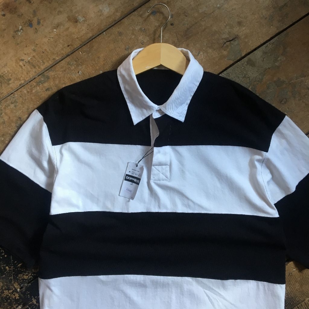 Polo rugby Gu by Yuniklo size Xl seken otentik