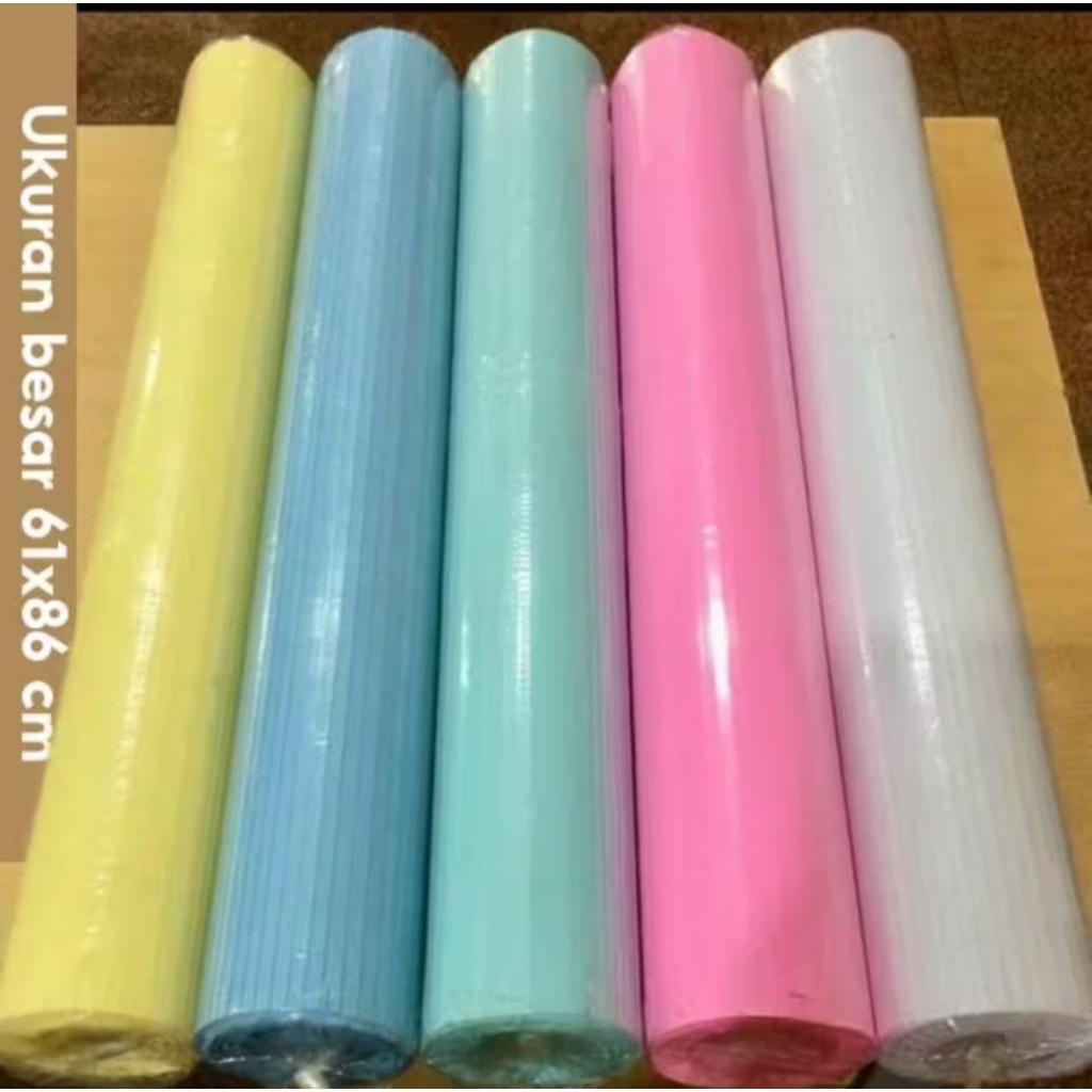 Kertas Karton Warna 61x86cm Tebal 150gsm - Pilihan Warna Menarik