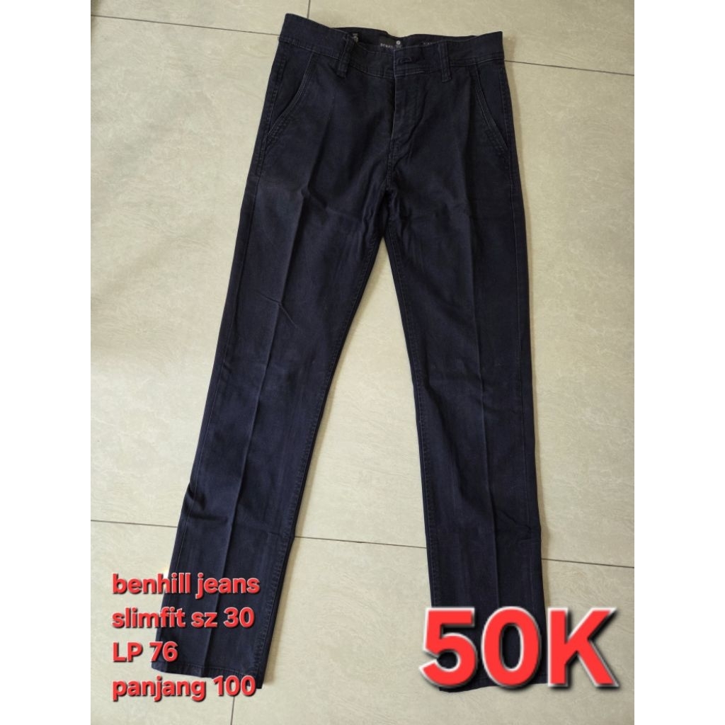 benhill jeans pria