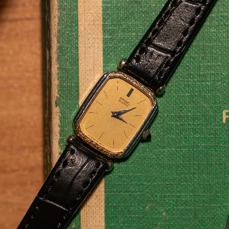 Seiko Tank Paladium Jam Vintage - Second