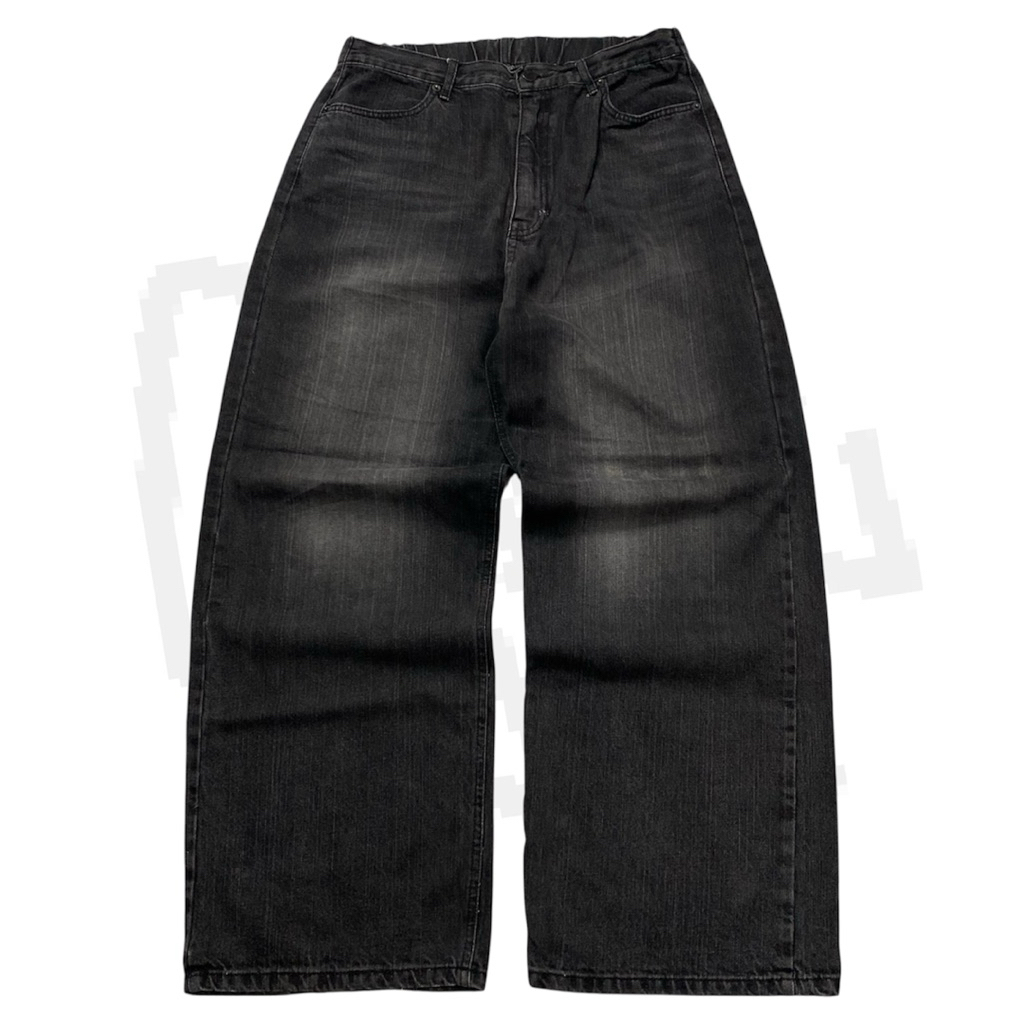 Impact Baggy black washed jeans