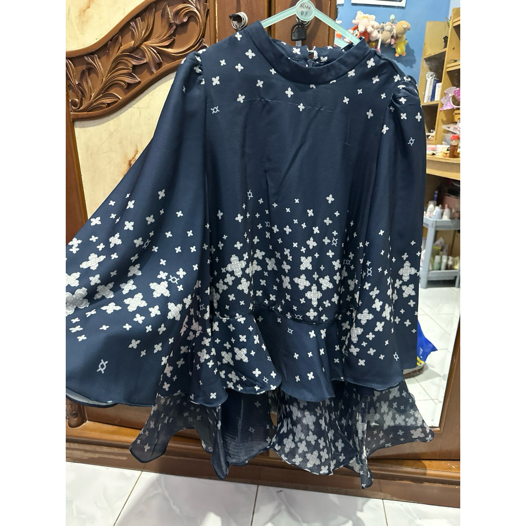 blouse preloved wearing klamby sizeS