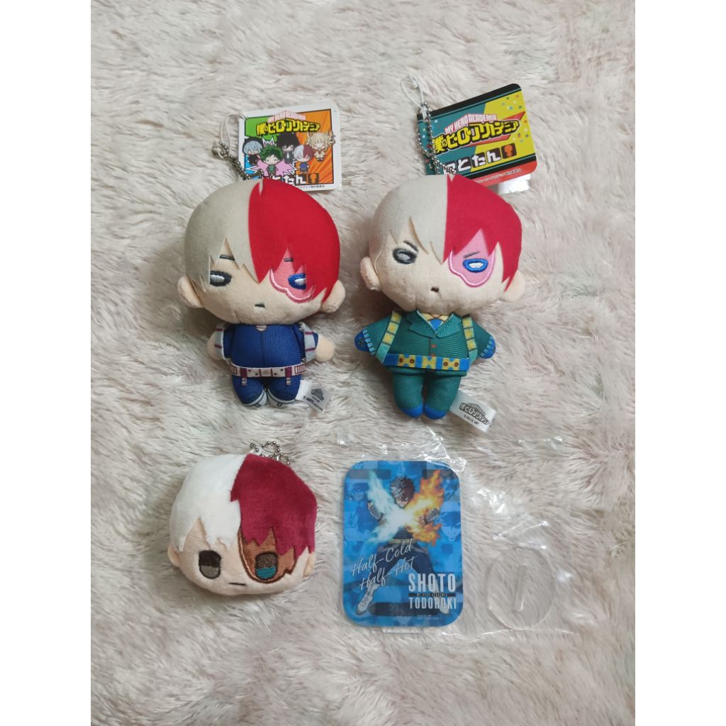 [READY] My Hero Academia Shoto Todoroki Nitotan Plush Keychain Standee MHA
