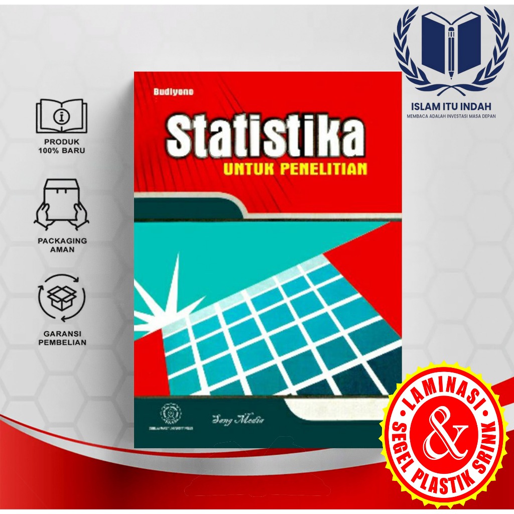 statistika untuk penelitian budiyono edisi 2 - oleh budiyono