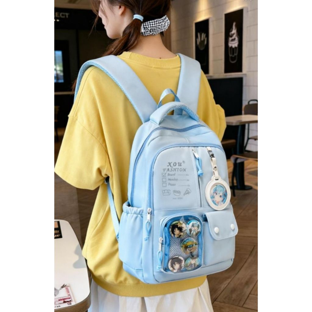 Tas Punggung Kartun Edisi Masa Depan - Kapasitas Besar, Ringan, Cocok untuk Siswa Kelas 3-6 SD (Anak