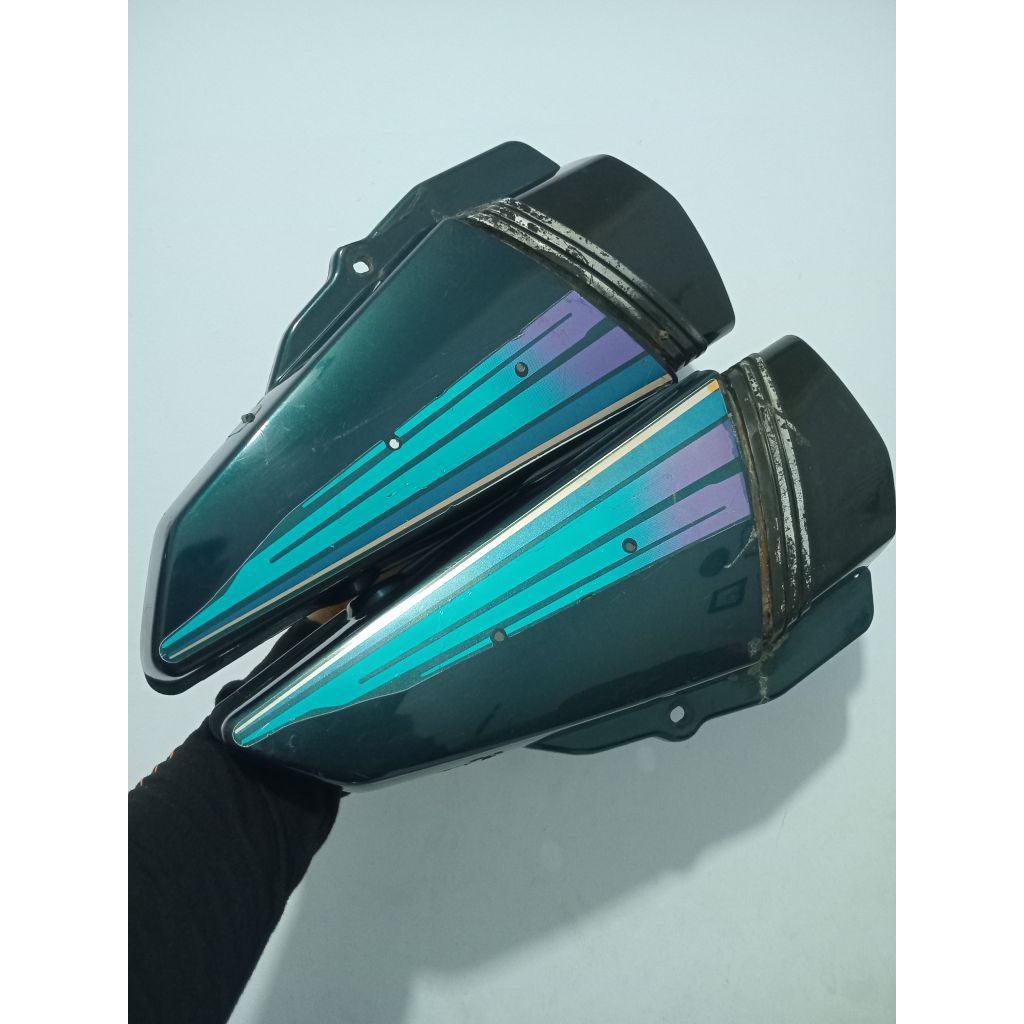 Cover Dof Tutup Aki Yamaha Rx King Hijau Tahun 95, 96 Original Copotan Motor