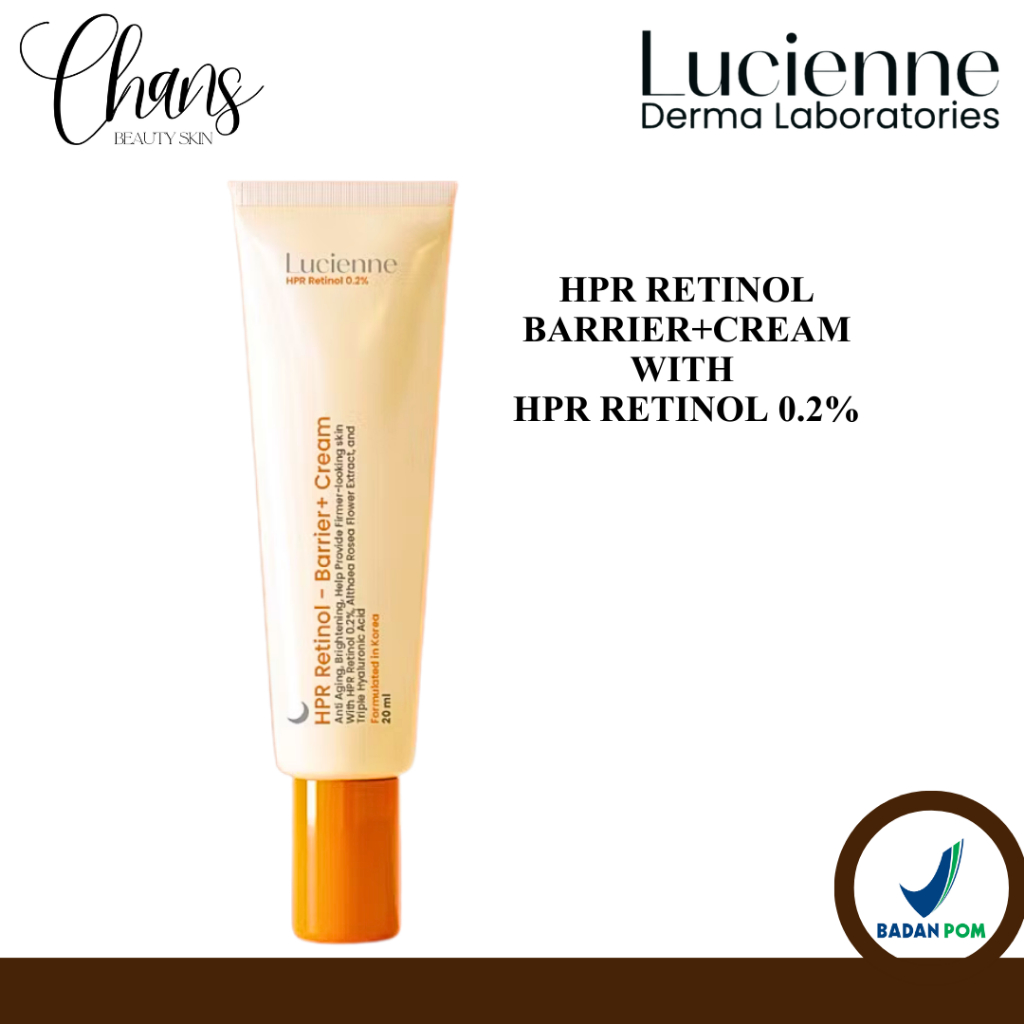 LUCIENNE HPR RETINOL BARRIER 0.2% ORIGINAL | Cream malam FORMULASI KOREA