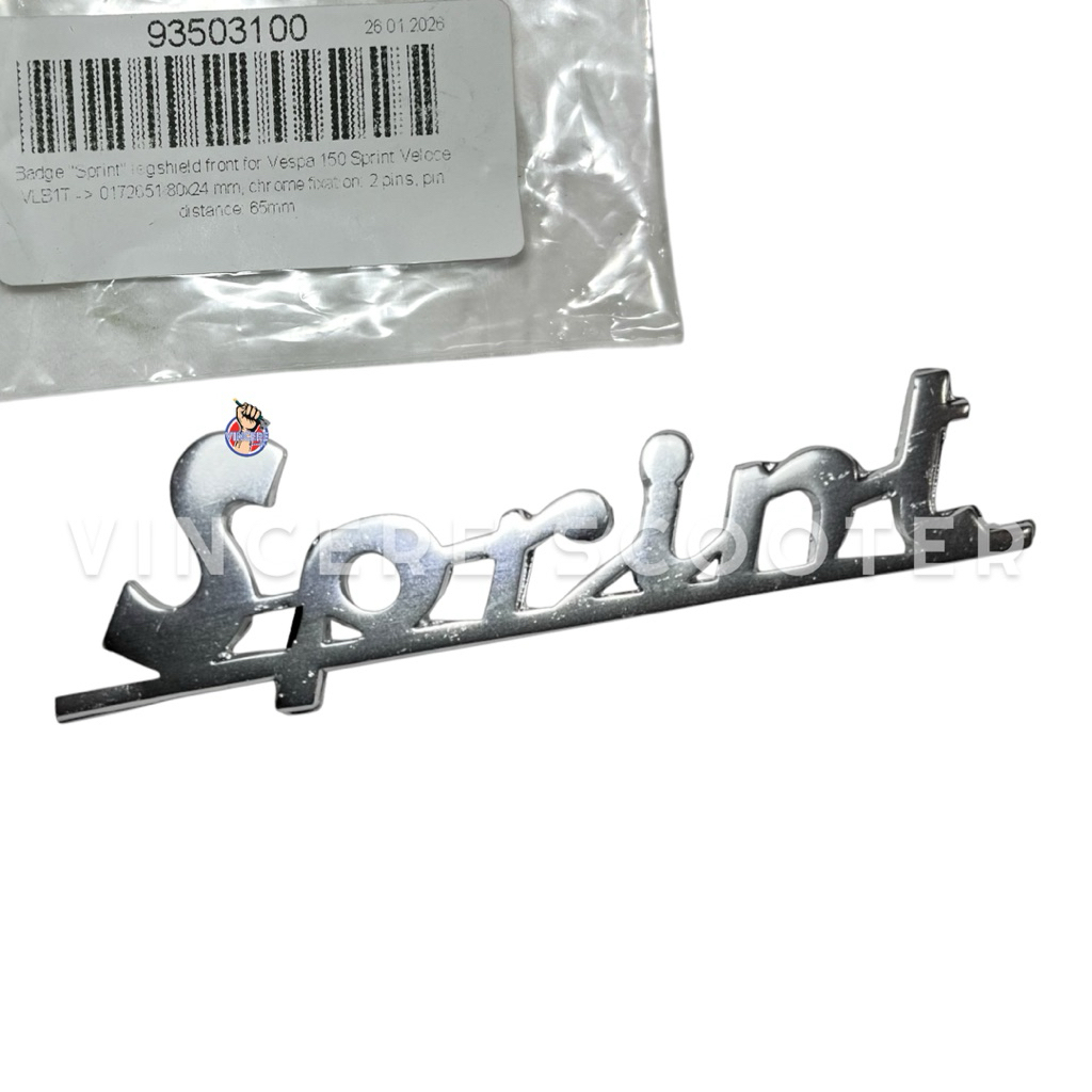 Emblem Depan Sprint Latin RMS Vespa Sprint Latin Veloce