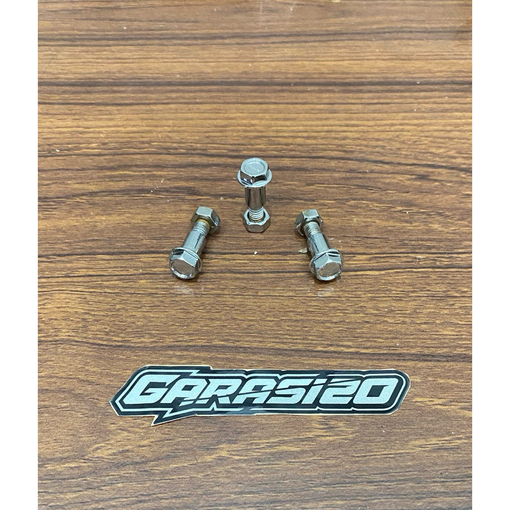 Baut handle rem kiri mio sporty mio smile original chrome