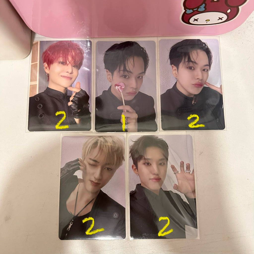 OFFICIAL - Photocard Treasure Reboot Digipack Jihoon Jaehyuk Haruto Jeongwoo